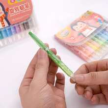 12入組混色蠟筆 - 彩色 - 查看 7