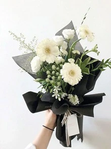 1 包（20 件）小花束包装材料，极简主义风格设计用于插花，返校情人节