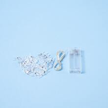 1入組可充電led照片夾式串燈與裝飾衣夾、銅線燈,適用於裝飾、客廳、臥室、派對、聖誕節 - 白色 - 查看 7