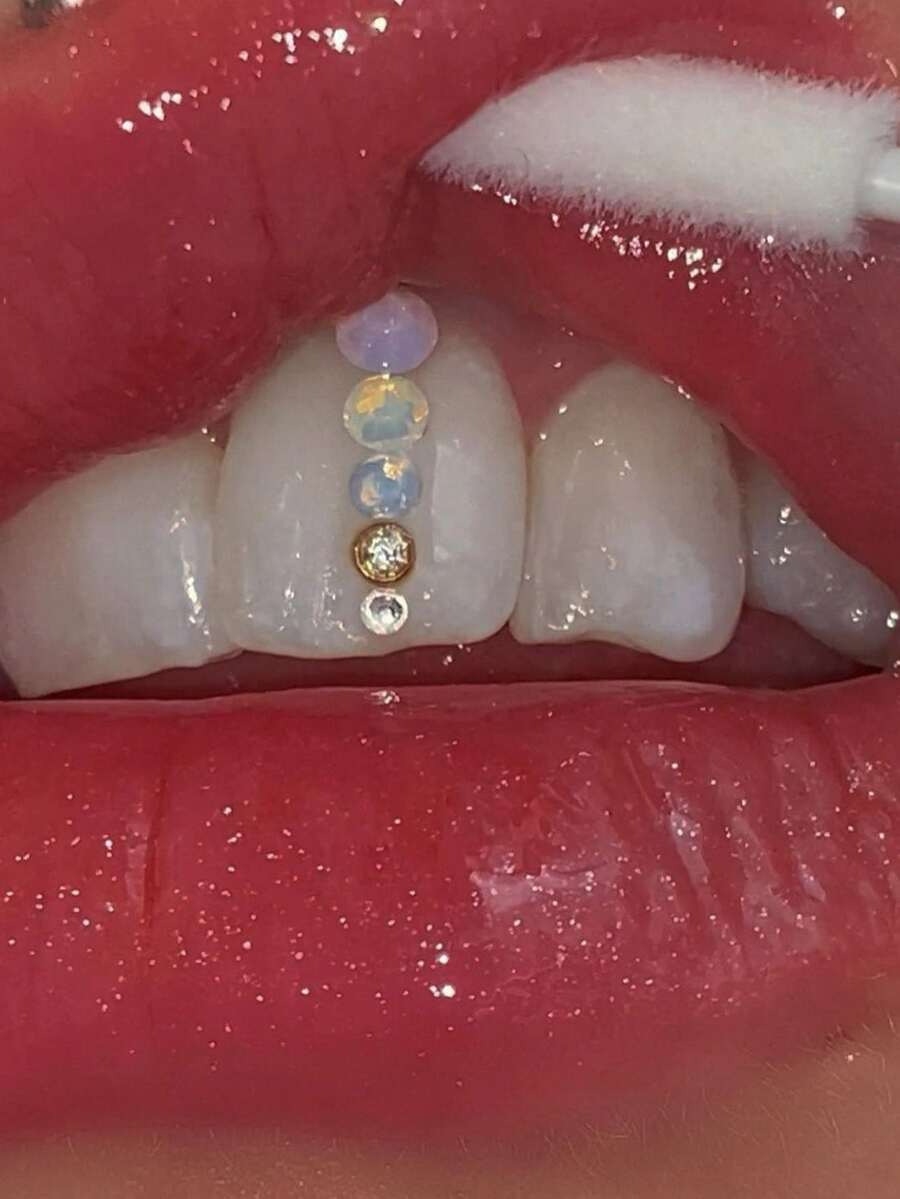 1盒多尺寸水鑽寶石 - 彩色 - 查看 1