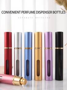 5/10ml Refillable Perfume Bottle With Spray Pump, Portable Travel Cosmetic Container, Mini Atomizer Spray Bottle, Gift For Valentine's Day - Black - View 1