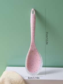 1pc Long Handle Silicone Rice Spoon