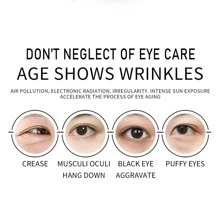 Crystal Eye Mask Eye Patch Eye Mask 60 Pieces, Moisturizing, Anti-Wrinkle, Remove Dark Circles, Remove Puffiness, Small And Portable, Home Use, Travel - Green - View 3