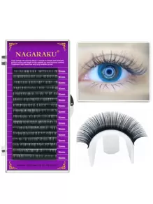 NAGARAKU Factory Eyelashes 07CD Mink Eyelashes 1 Case 16 Rows Individual Eyelash Premium Lashes For Women For Professional Lash Clusters,Eye Lash Clusters,Individual Eyelashes,Lashes,Fake Lashes - Black - View 3