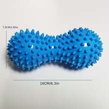 PVC Hình hạt lạc Quả cầu gai Đối với Bấm huyệt Và Nắm chặt Tăng cường , Myofascial Giải phóng , Yoga , Khỏe mạnh , Bơm hơi Con nhím Trái bóng Mát xa chân Trục lăn Bóng mát xa Điểm kích hoạt Sâu Tissue Mát-xa Tay Chân Máy mát xa Trục lăn Trái bóng Căng thẳng Thư giãn cơ bắp - Màu tím - Xem 2