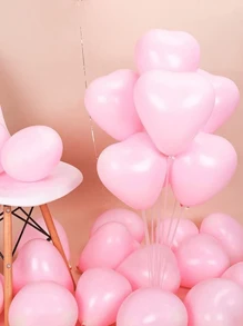 12 stuks 25 cm hartvormige macaronkleurige ballonnen, bruiloftdecoratie, verjaardagsfeestje, aanzoekscène, liefdesballon