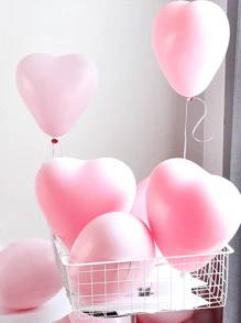 12 stuks 25 cm hartvormige macaronkleurige ballonnen, bruiloftdecoratie, verjaardagsfeestje, aanzoekscène, liefdesballon