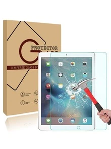 Compatible con Apple iPad 6ta generación 2018 9,7" - 9HD Protector de pantalla de vidrio templado para tableta antirrayas - iPad 6ta generación 2018 9.7" - Ver 1
