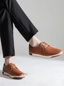 SHOESMALL Men's Casual Shoes Stylish Business Casual Shoes for Men Comfortable Mens Dress Sneakers