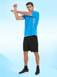 Men's Blue Running Clothing Set Ronaldo - Blue - View 1