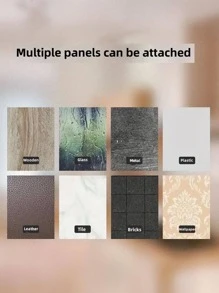 1入組燈芯絨收納適用於電動金屬絲和充電器,可重複使用紮線帶數據線管理系統 - 白色 - 查看 5