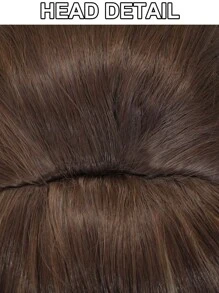 复古波浪翻转蜂窝假发，带扁平刘海，棕色 12 英寸短款性感女士鲍勃假发，适合日常派对使用，合成无胶耐热纤维头发，高密度 70 年代海报假发，60 年代复古蜂窝翻转假发，适合复古服装和 1 件假发帽 - 間色 - 查看 6