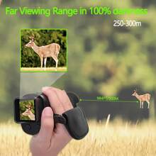 R7高清單筒夜視器,5倍數字變焦,100%黑暗觀察,300米觀察範圍,充電電池,最適合狩獵和戶外活動