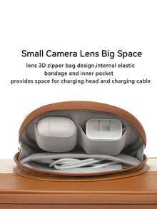 GeekShare 1個可愛的相機設計防震袋,適用於11英寸ipad