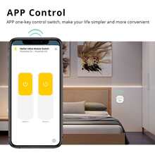 1Pc Zemismart Matter over WiFi Smart Light Switch DIY Breaker Module Homekit SmartThings Remote Control 2 Way - White - View 3