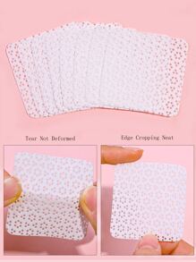 200 miếng khăn lau móng không xơ, miếng tẩy sơn móng tay, khăn lau nối mi, miếng tẩy sơn móng tay mềm không dệt chứa acetone, khăn lau móng để chuẩn bị móng và tẩy sơn gel, khăn lau gel móng không xơ, khăn lau nối mi, dụng cụ làm móng không cần nước dành cho phụ nữ và bé gái, dùng để làm sạch và tẩy móng hàng ngày, dụng cụ làm móng, đồ dùng làm móng. - trắng - Xem 5