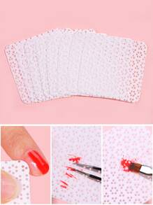 200 miếng khăn lau móng không xơ, miếng tẩy sơn móng tay, khăn lau nối mi, miếng tẩy sơn móng tay mềm không dệt chứa acetone, khăn lau móng để chuẩn bị móng và tẩy sơn gel, khăn lau gel móng không xơ, khăn lau nối mi, dụng cụ làm móng không cần nước dành cho phụ nữ và bé gái, dùng để làm sạch và tẩy móng hàng ngày, dụng cụ làm móng, đồ dùng làm móng. - trắng - Xem 4