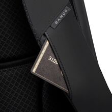 BANGE 男士電腦雙肩包,商業旅行防偷修身耐用手提電腦後背包,15.6英寸電腦包,帶USB充電端口防水休閒遠足旅行背包