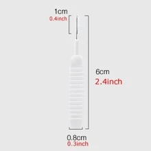 10pcs Showerhead & Mobile Phone Gap Cleaning Brush - White - View 6
