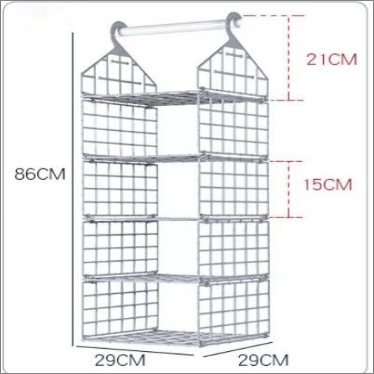 1pc Home Clothes Closet Organizer Divider Storage Rack, Clothes Hanger
