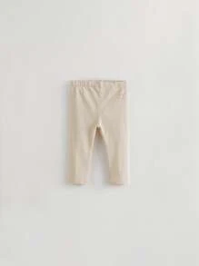 Young Girls' Casual And Fashionable Elastic Printed Leggings, Autumn