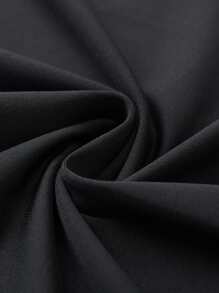 Quick-Dry Long Sleeve Men's Spring & Autumn Tight Fit Fitness Training & Running Shirt, Classic Black Gym Clothes Men - Black - View 7