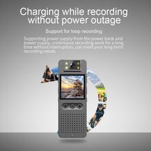 1入組便攜式迷你數碼相機帶1.4英寸展示,高清紅外線夜視,無綫熱點,支持64GB存儲卡,適用於會議,學生記錄,戶外運動,家庭蒐集,警察 - 錄像機+64G卡存儲卡 - 查看 9