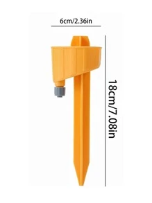 1入組鬆散式自動澆水裝置，帶可調節計時器滴灌系統，適用於陽台盆栽