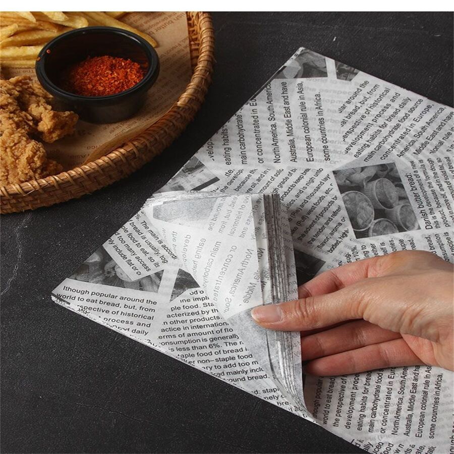 100入組烘焙紙紙盤襯墊不沾紙商用不沾紙襯紙不沾紙烘焙盤襯紙烤箱用不沾紙廚房烤箱用不沾紙空氣炸鍋用不沾紙空氣炸鍋襯紙空氣炸鍋紙 - 白色 - 查看 1