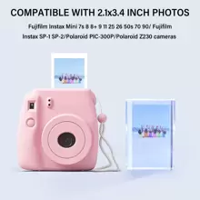 3 件/1 包迷你相框，迷你照片相框，小相框小相框 2x3 迷你相框用于家庭装饰，小相框用于富士迷你胶片或 Go 胶片的最佳礼物 - iridescent - 查看 4