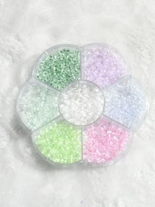 1盒夜光釘珠DIY首飾配件 - 彩色 - 查看 5