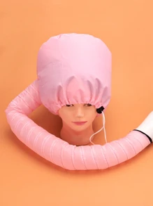 吹风机帽配件可调节便携式带罩吹风机，用于头发造型、头发染色、头发护理等，适合轻柔吹干，1 件粉色 - 粉色 - 查看 3