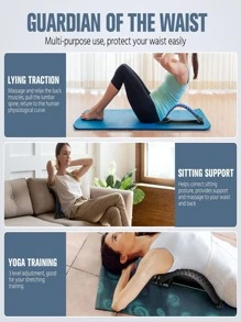 Lumbar Massage Roller - Blue - View 5