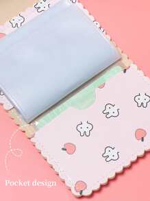 1 Phim Hoạt Hình Đồ Họa Album Ảnh Sáng Tạo Di Động Đa Năng Thẻ Hình Ảnh Dành Cho Thẻ, Lưu Trữ Ảnh - Màu Hồng baby - Xem 8