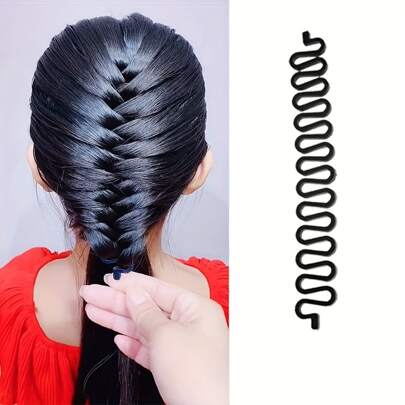 Easy Hair Braider & Bun Maker Tool For Girls To Create Beautiful Hairstyles