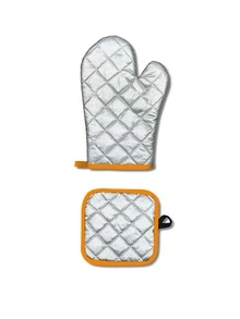 Guantes resistentes al calor con Set - Dorado - Ver 9