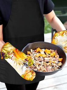 Guantes resistentes al calor con Set - Dorado - Ver 2