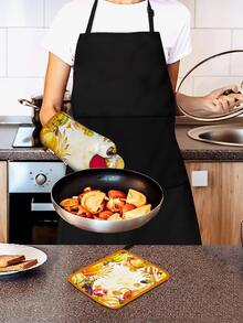 Guantes resistentes al calor con Set - Dorado - Ver 4