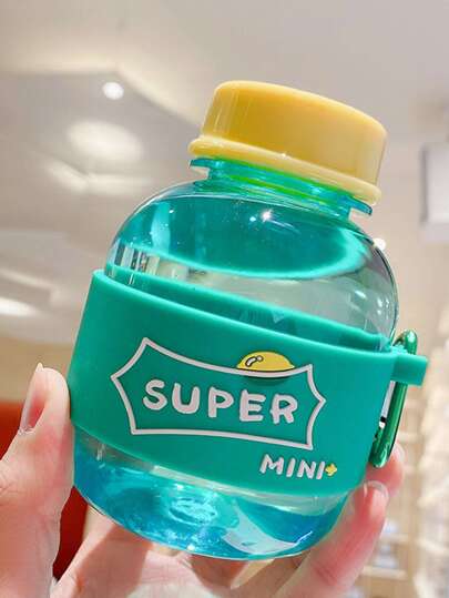 330ml Vaso de agua portátil para exteriores, 1 pieza aleatoria de botella de agua práctica para uso doméstico y vuelta al colegio