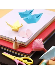 50 Piezas/paquete Papel Cartón De Colores Para Manualidades, Impresión - Multicolor - Ver 2
