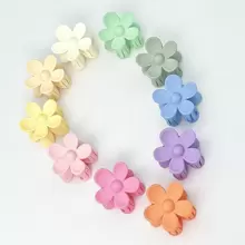 10 Stück/Set Haarklammern in Pastell mit Blumen- und Klauen-Design, Haarspangen, Haarklammern, Haargreifer