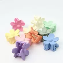 10 Stück/Set Haarklammern in Pastell mit Blumen- und Klauen-Design, Haarspangen, Haarklammern, Haargreifer