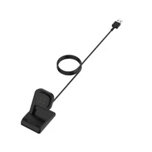 Charger Stand Compatible With Fitbit Versa 4/3, Sense/2 With Chip Protection And Fast Charge Support - Black - View 5