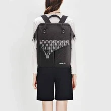 Lekesky Laptop Backpack 15.6 Inch Stylish Computer Backpack Work Travel Backpack for Women and Men, Black - Black 15.6 inch - View 7