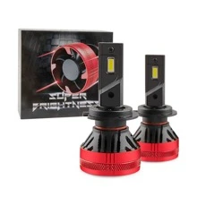 F5 110W H7 H4 Led Canbus 20000LM Powerful Headlight H7 H1  H11 9005 Hb3 Hb4 9012 H13 9007 Led Bulb Turbo Lamp For Car 2PCS