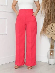 Women Pants - Màu Hồng Tươi - Xem 4