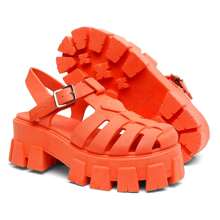 Women Platforms & Wedge Sandals - trái cam - Xem 2