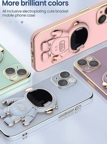 Kelly Capas Capa De Celular com Moldura Astronauta Compatível com iPhone