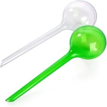 6入組植物自動澆水裝置,自動澆水系統,pvc澆水滴灌球型擠壓灌溉器,適用於花園 - 綠色 - 查看 2