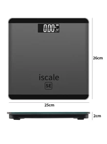 1pc 0.2-180KG Electronic Body Scale Smart Weight Scale Home Commercial Electronic Scale for Weighing - Gold - View 3